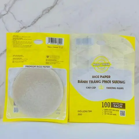 Hình ảnh Bánh tráng phơi sương cao cấp - túi 200g