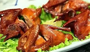 Hình ảnh 1 con cút nướng 