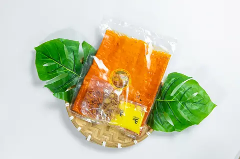 Hình ảnh Bánh tráng bơ bò hành phi