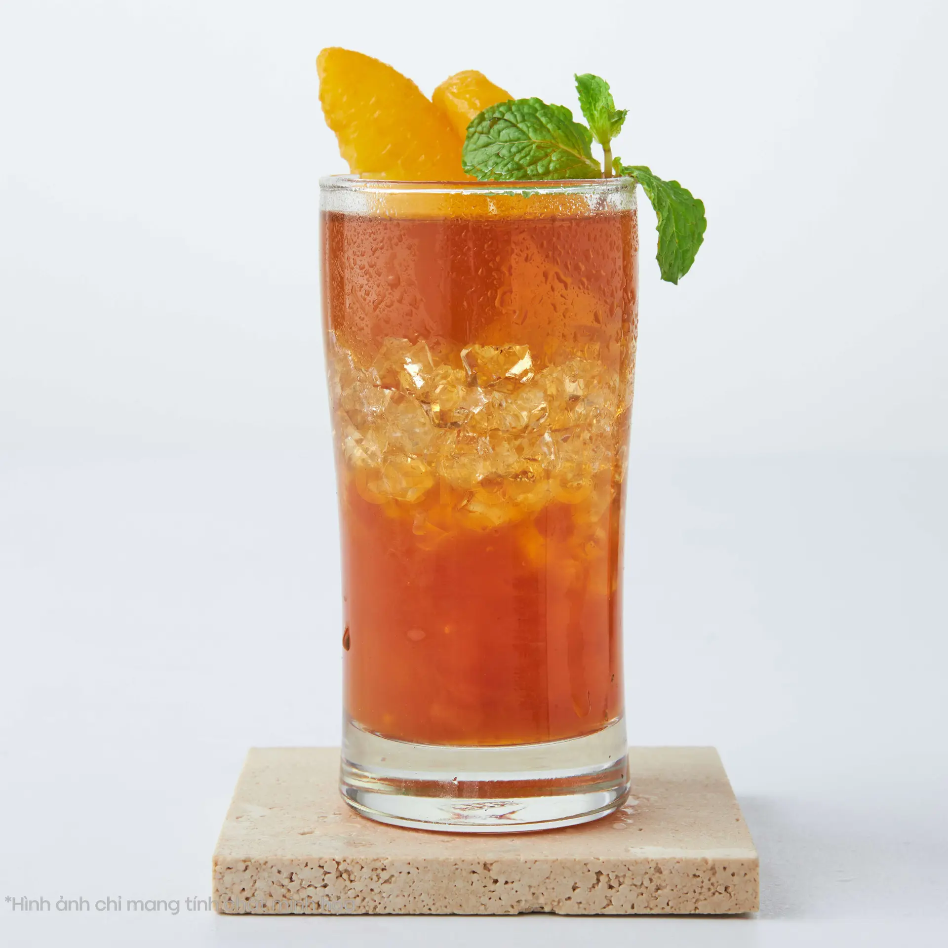 Hình ảnh Peach tea with chia