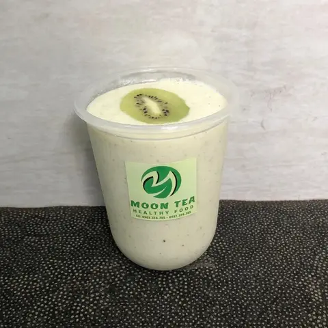 Hình ảnh Sinh tố kiwi mix sữa chua