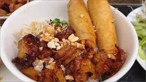 Hình ảnh Bún thịt nướng chả giò