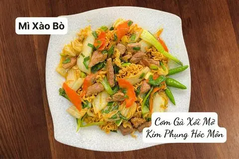 Hình ảnh Mì xào bò