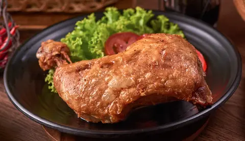 Hình ảnh Đùi gà chiên xối mỡ