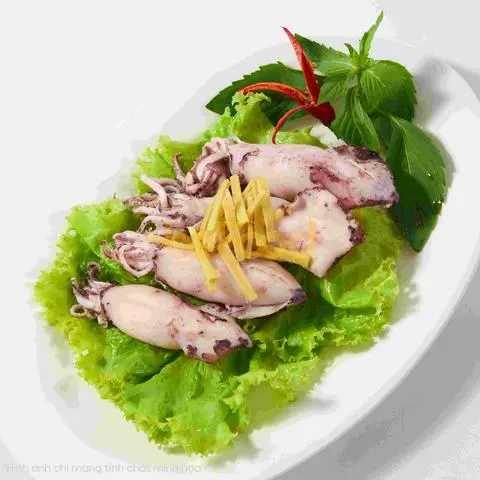 Hình ảnh Mực hấp gừng