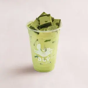 Hình ảnh Trà sữa Thái xanh thạch trà thái