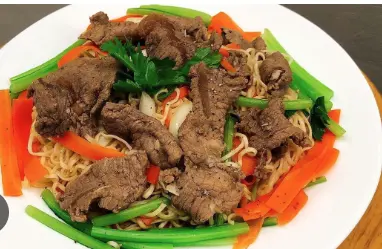 Hình ảnh Mì xào bò