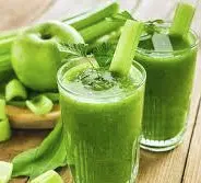 Hình ảnh Nước ép cần mix táo