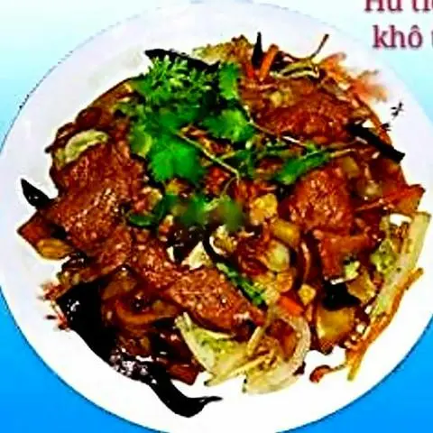 Hình ảnh Hủ tiếu xào khô - thịt bò