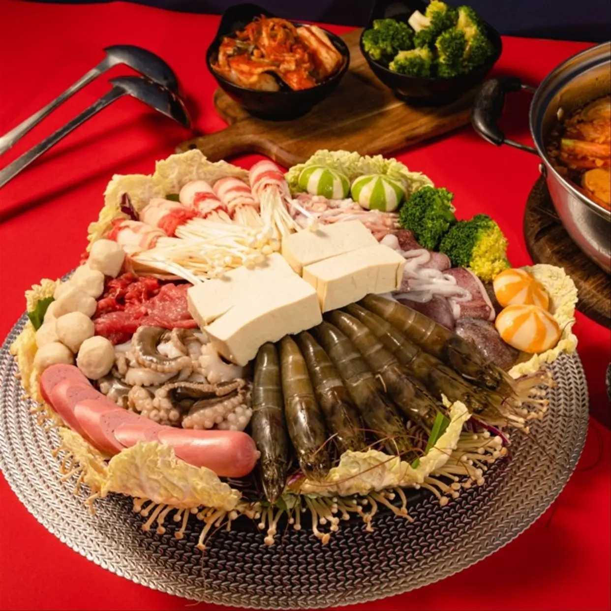 Hình ảnh Lẩu kim chi hải sản