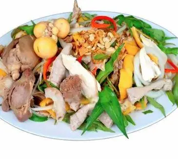 Hình ảnh Gà ta xé phay thập cẩm