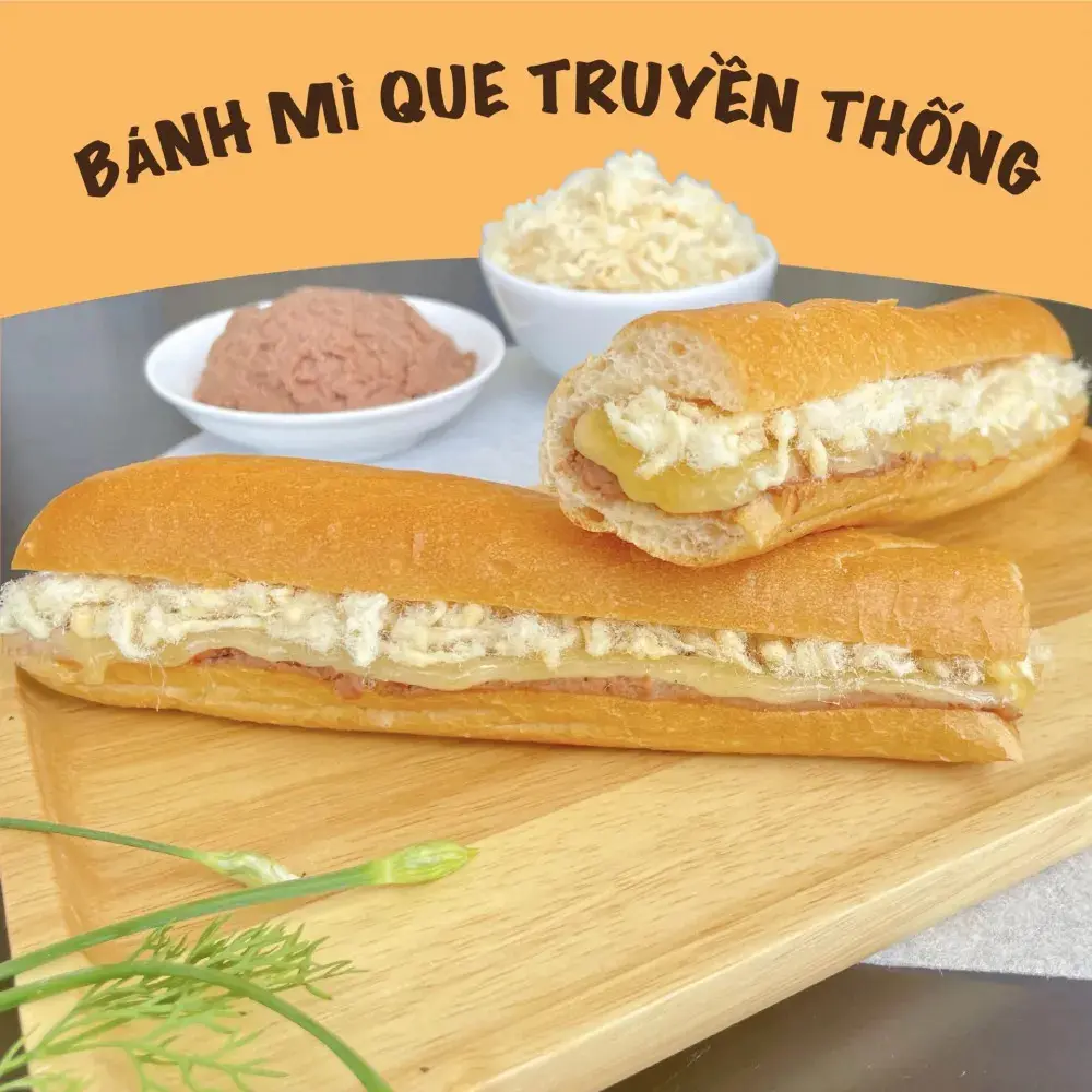 Hình ảnh Bánh Mì Que Truyền Thống