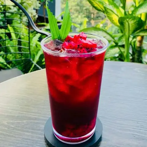 Hình ảnh Trà thanh long ổi hồng
