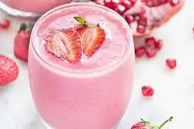 Hình ảnh Sữa chua sinh tố dâu