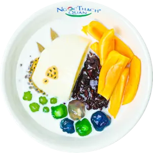 Hình ảnh Sữa chua nếp mít trân châu
