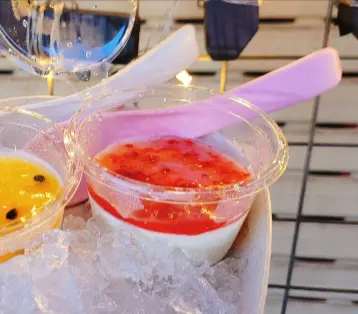Hình ảnh Panna cotta dâu