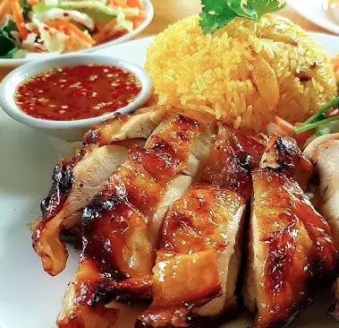 Hình ảnh Cơm gà nướng
