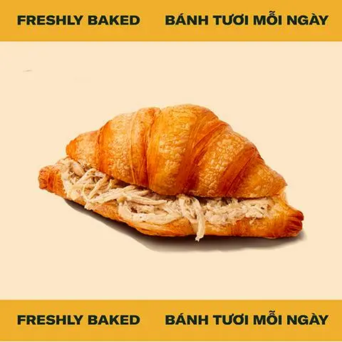 Hình ảnh Bánh Croissant Gà (FB)
