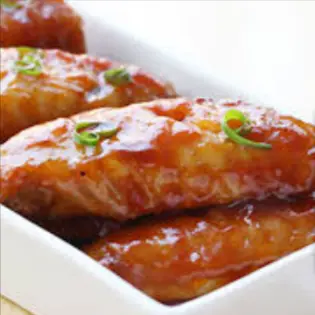 Hình ảnh Gà chiên sốt mắm tỏi