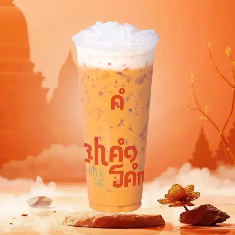 Hình ảnh Thái đỏ milktea - ly 700ml