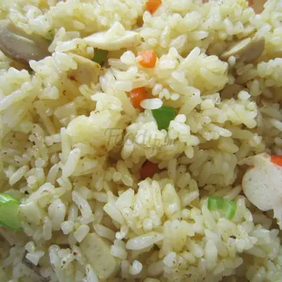 Hình ảnh Cơm chiên rau đậu chay