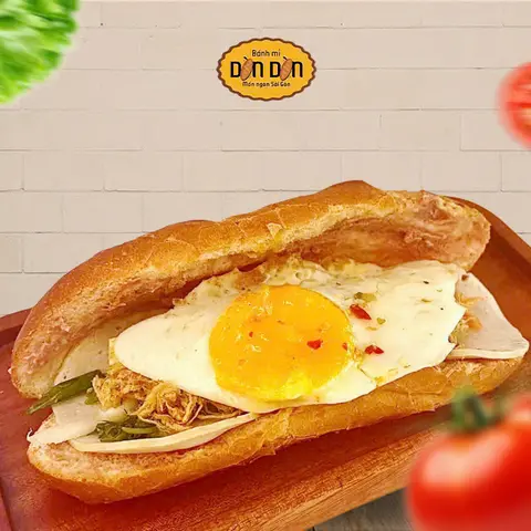 Hình ảnh BÁNH MÌ CHẢ PATE ỐP LA