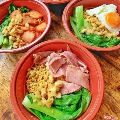 Hình ảnh Mì Trộn - Ba Rọi Xông Khói - Soup Cá Viên