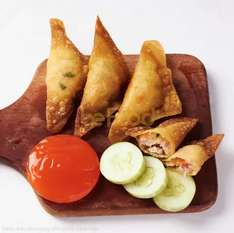 Hình ảnh Hoành thánh chiên tôm thịt 5 cái