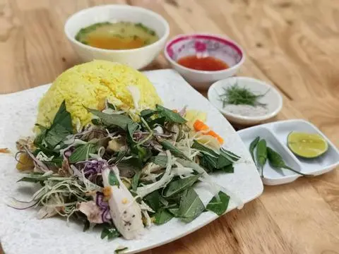 Hình ảnh Cơm gà xé