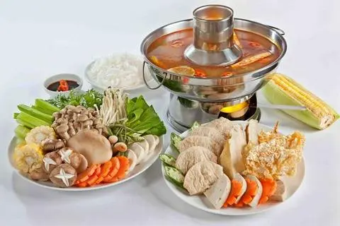 Hình ảnh Lẩu Thái chay - Thai hotpot
