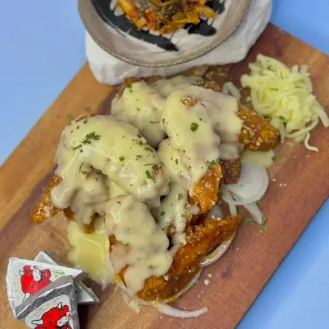 Hình ảnh Cánh gà tắm fromages