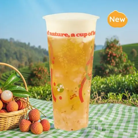 Hình ảnh Xanh nhài vải kem phô mai