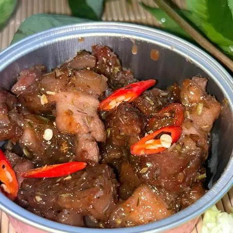 Hình ảnh Combo 3 hộp ba rọi xào mắm ruốc - chưa kèm rau cơm