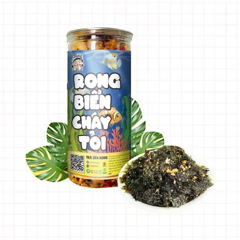 Hình ảnh Rong Biển Cháy Tỏi