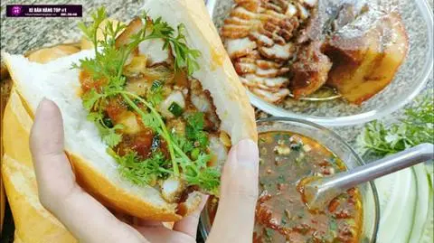 Hình ảnh Bánh mì thịt khìa