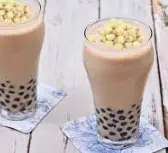 Hình ảnh Trà sữa hạt sen ly lớn
