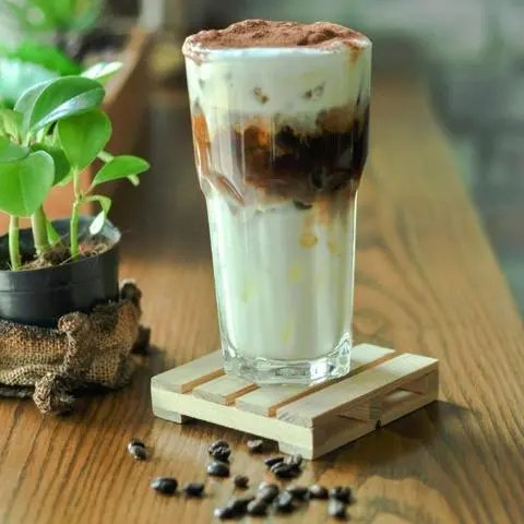 Hình ảnh Sữa Tươi Cafe Kem Muối