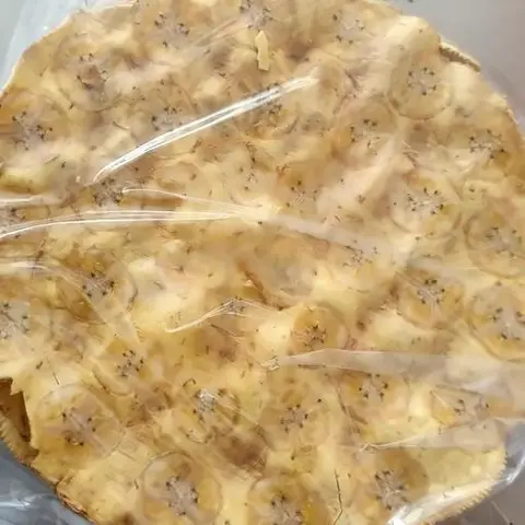 Hình ảnh Bánh tráng chuối nướng