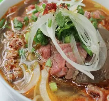 Hình ảnh Bún bò tái gân