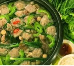 Hình ảnh Lẩu cá thác lác khổ qua