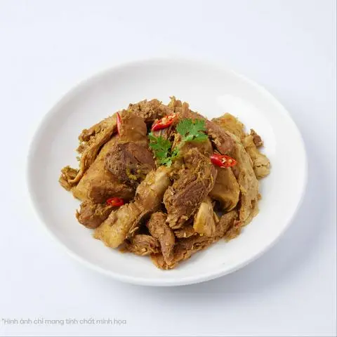Hình ảnh Mì căn xào sả ớt chay