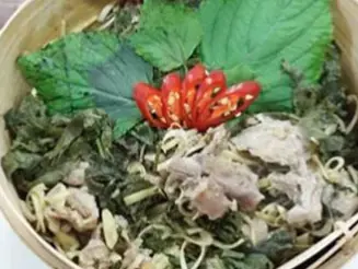 Hình ảnh Dê hấp tía tô