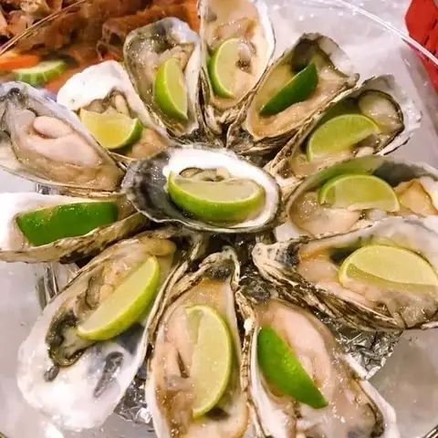 Hình ảnh Hàu sống mù tạt