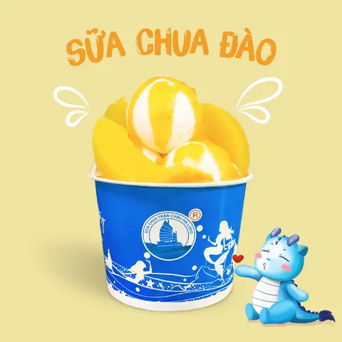 Hình ảnh Sữa chua đào