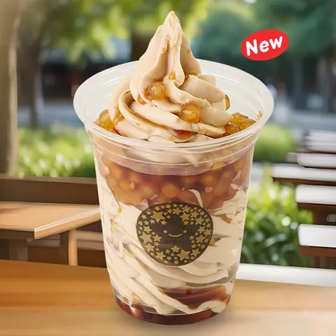 Hình ảnh Kem trà sữa trân châu hoàng kim