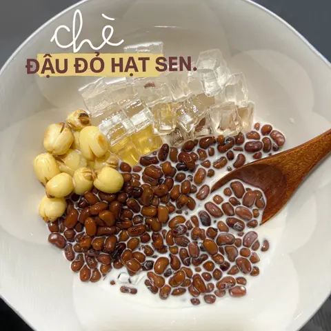 Hình ảnh Chè đậu đỏ hạt sen