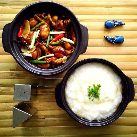 Hình ảnh Cháo ếch vị sa tế phần 1 con - không bột ngọt