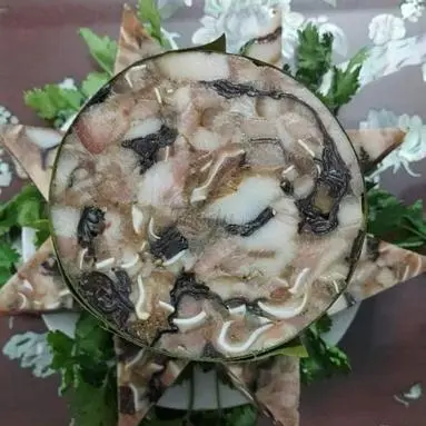 Hình ảnh Giò Thủ Gân Nấm Mèo 500g
