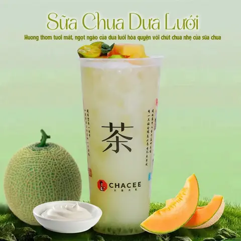 Hình ảnh Sữa chua dưa lưới