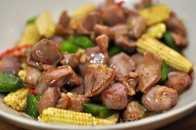 Hình ảnh Mề gà chiên